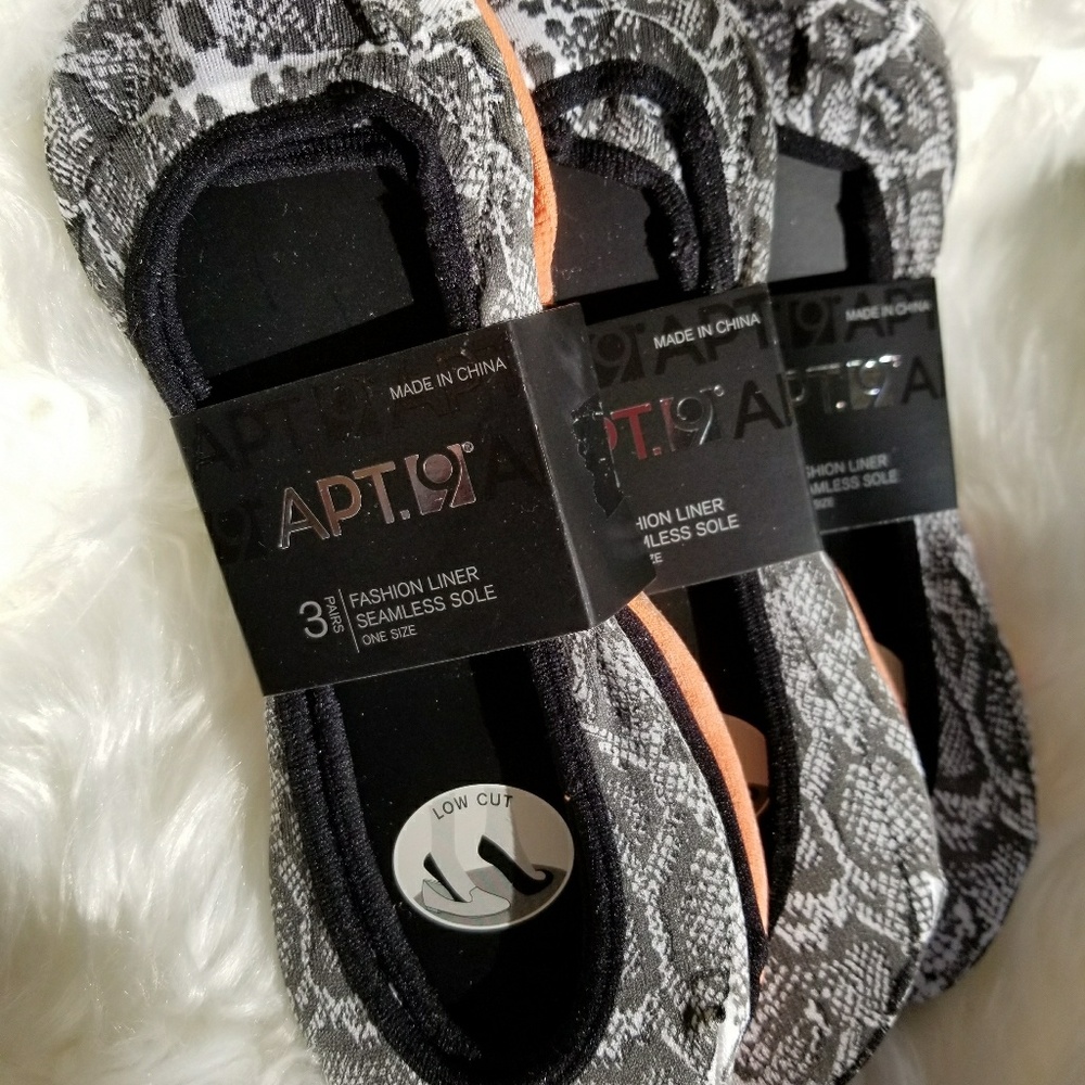 Ladies shoe liners. Invisible socks - Picture 2 of 3